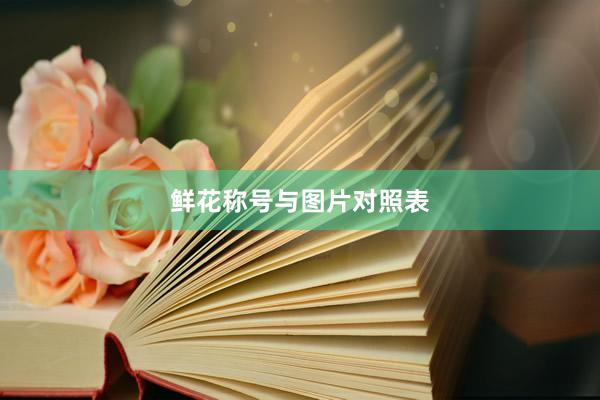 鲜花称号与图片对照表